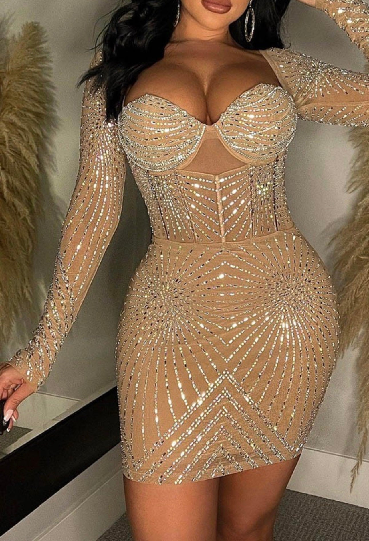 Rhinestone Dress